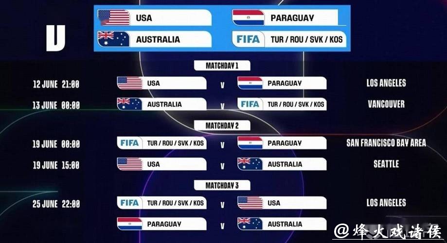 2026世界杯决赛时间揭晓